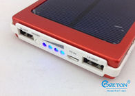 Banque solaire universelle de puissance du rectangle 8000mAh double USB pour Smartphone