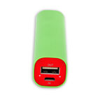 banque promotionnelle de la puissance 2600mah pour des mobiles, chargeur externe adapté aux besoins du client de voyage d'USB de batterie