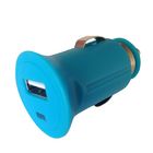 Mini chargeurs micro bleus de voiture d'USB portatifs pour le téléphone portable