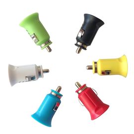 Micro 1.2A portatif de mini d'USB chargeurs vert clair de voiture avec USB simple