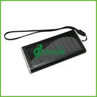 Chargeur solaire portatif universel noir/de blanc chargeur de téléphone portable d'énergie solaire de banque