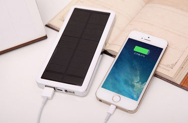 banque portative de l'énergie 12800mah solaire pour le téléphone portable/comprimés avec la batterie de Li-Polymère