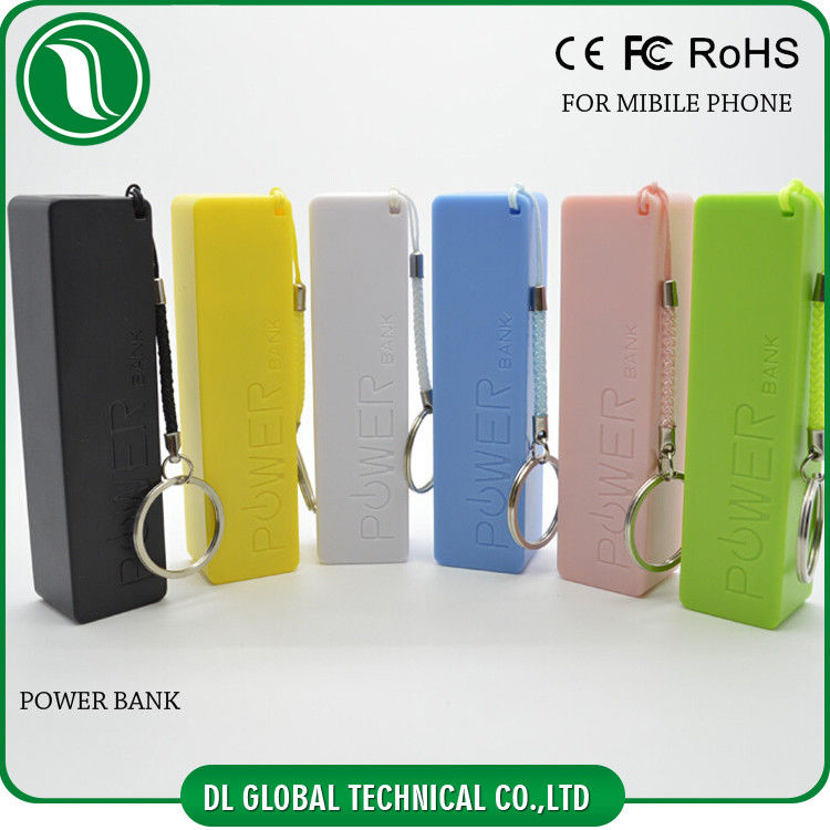 Banque colorée multi 2600 heure-milliampère 2200mah 1800mah de puissance de Keychain de parfum de cadeau